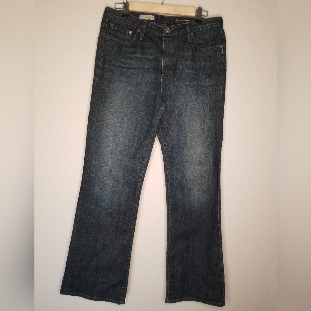 AG Adriano Goldschmied mid rise angel boot fit jeans